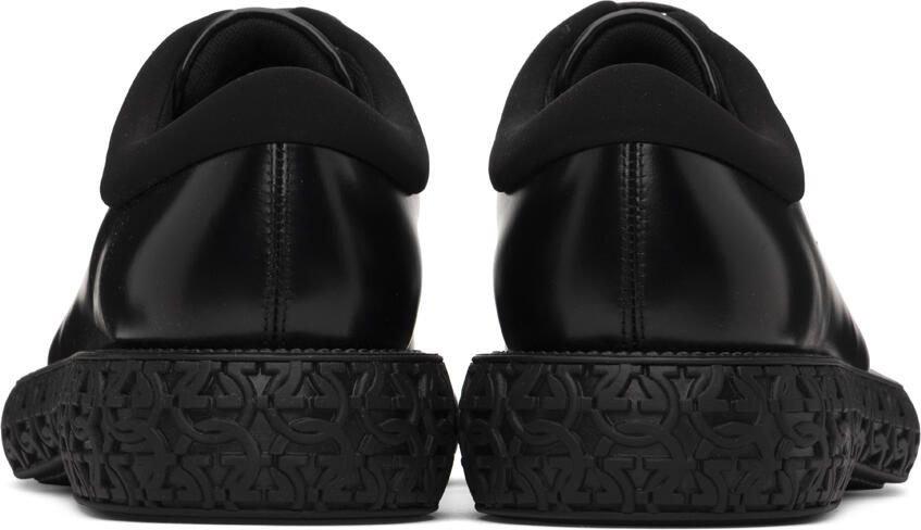 Salvatore Ferragamo Black Mark Derbys
