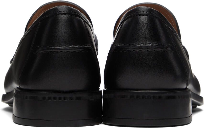Salvatore Ferragamo Black Nilo Loafers