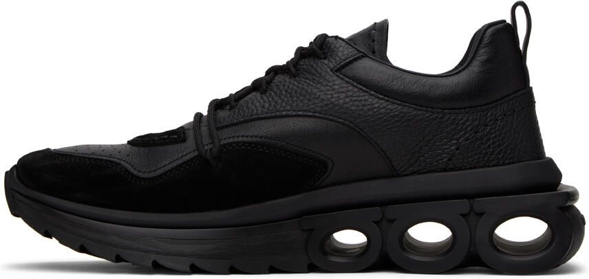 Ferragamo Black Nima Sneakers - Picture 3