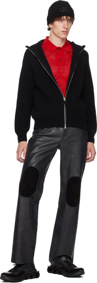 Ferragamo Black Nima Sneakers - Picture 4