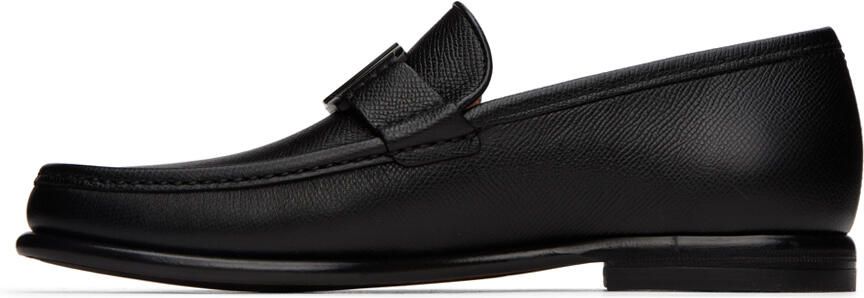 Salvatore Ferragamo Black Noel Loafers - Picture 4