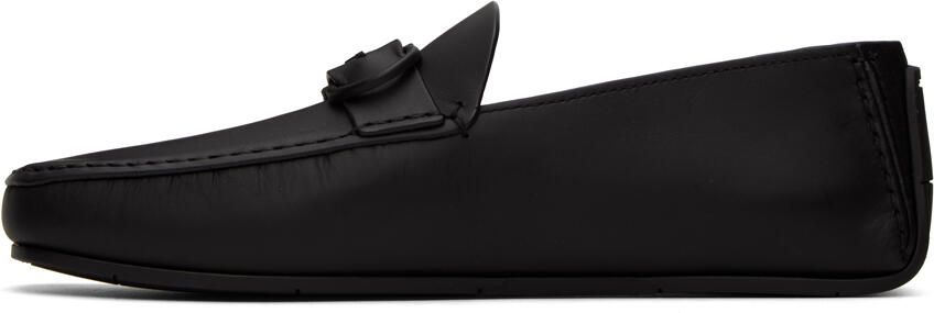 Salvatore Ferragamo Black Palinuro Loafers - Picture 3