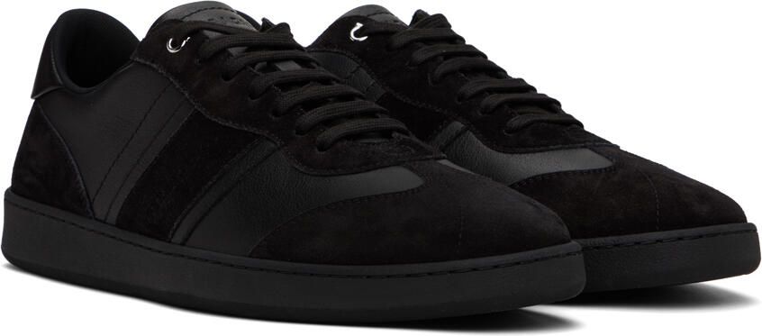 Ferragamo Black Paneled Sneakers - Picture 2