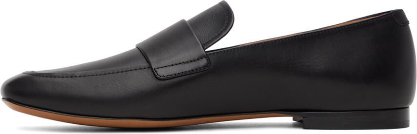 Ferragamo Black Saddle Loafers - Picture 4