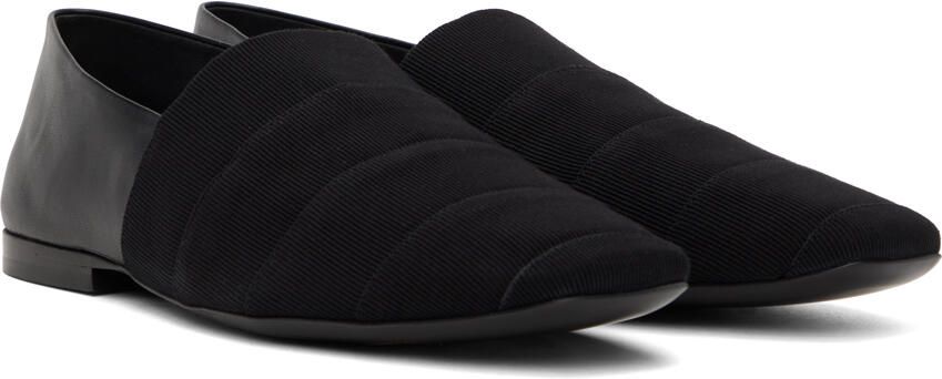 Ferragamo Black Slip-On Loafers - Picture 3