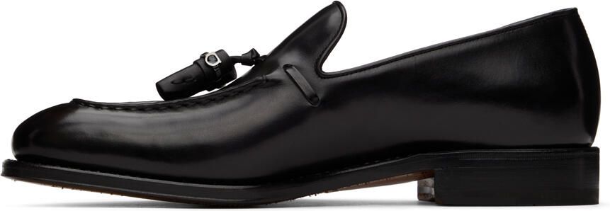 Salvatore Ferragamo Black Tassel Loafers - Picture 3
