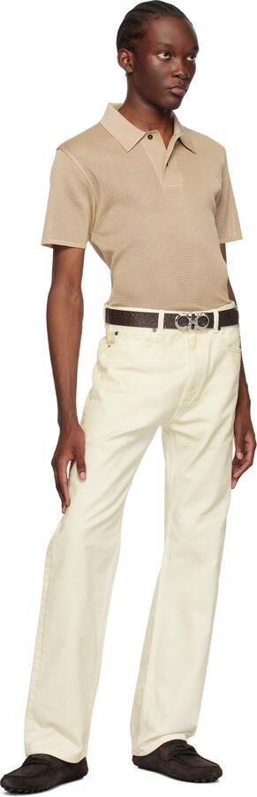 Ferragamo Brown Driver Loafers - Picture 3