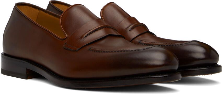 Ferragamo Brown Genk Loafers - Picture 2