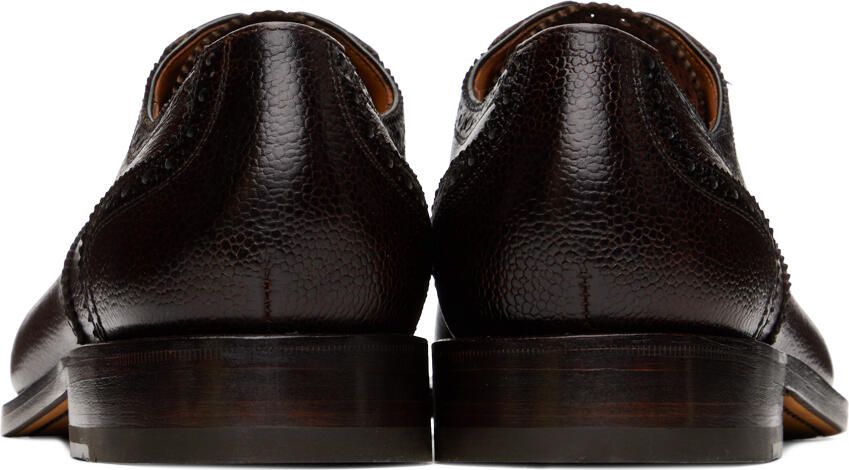 Ferragamo Brown Gianluigi Oxfords