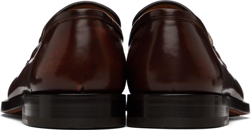 Ferragamo Brown Gustav Loafers