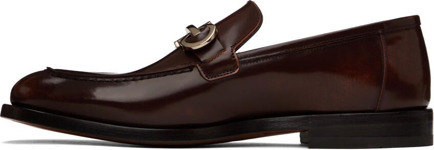 Ferragamo Brown Gustav Loafers - Picture 3