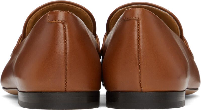 Ferragamo Brown Strap Loafers - Picture 2
