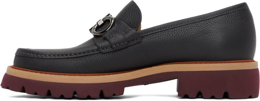 Ferragamo Gray Bleecker Loafers - Picture 3