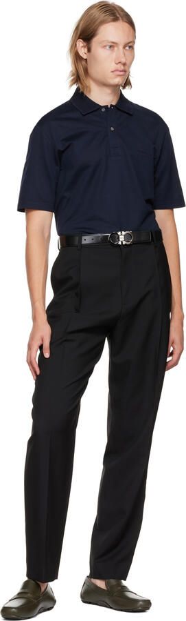 Salvatore Ferragamo Khaki Newton Loafers - Picture 4