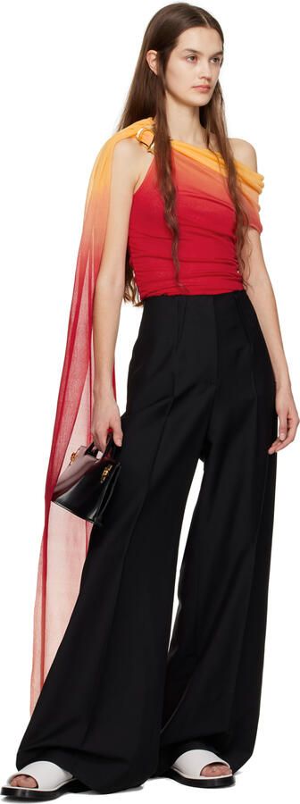 Ferragamo White Single-Band Sandals - Picture 3