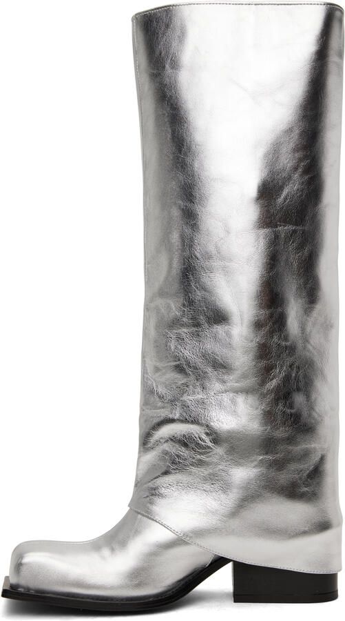 FIDAN NOVRUZOVA Silver Havva Boots - Picture 2