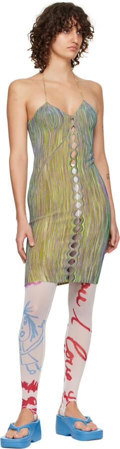 ForBitches Blue Platform Flip Flops - Picture 4