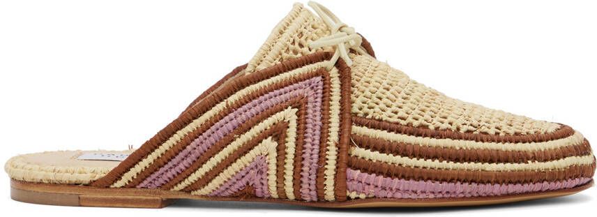 Gabriela Hearst Beige Harriet Mules