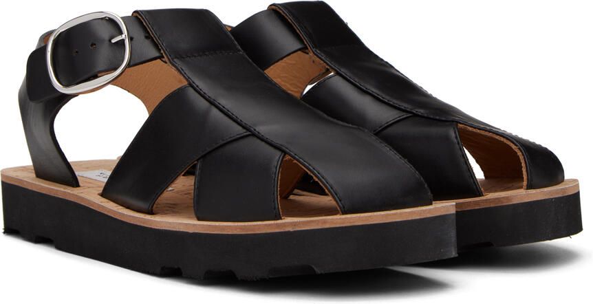 Gabriela Hearst Black Horatio Sandal - Picture 2