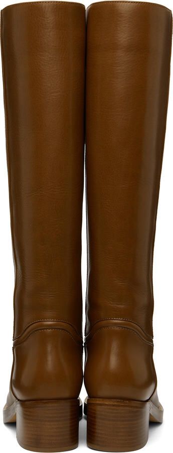 Gabriela Hearst Brown Marion Boots - Picture 5