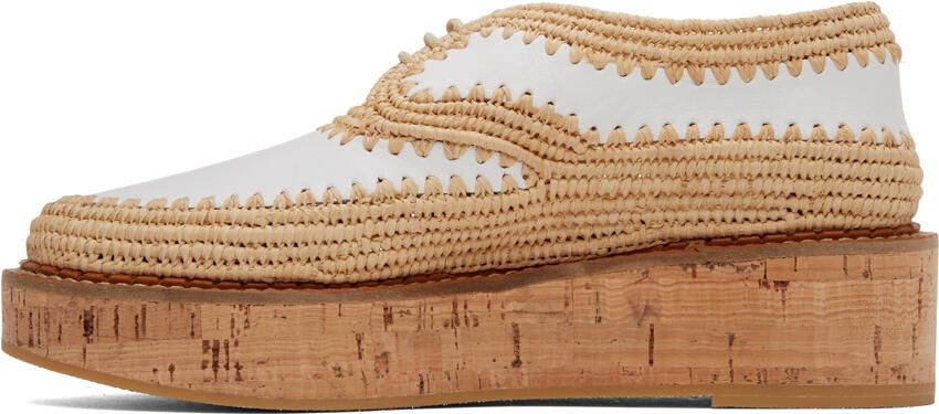 Gabriela Hearst White Clergerie Edition Louis Brogues - Picture 3