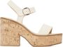 Gabriela Hearst Off-White Sardis Wedge Sandals - Thumbnail 1