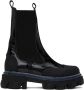 GANNI Black Cleated Chelsea Boots - Thumbnail 1