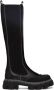 GANNI Black Cleated Tall Boots - Thumbnail 1