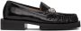 GANNI Black Embellished Loafers - Thumbnail 1