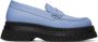 GANNI Blue Wallaby Creepers Loafers - Thumbnail 1