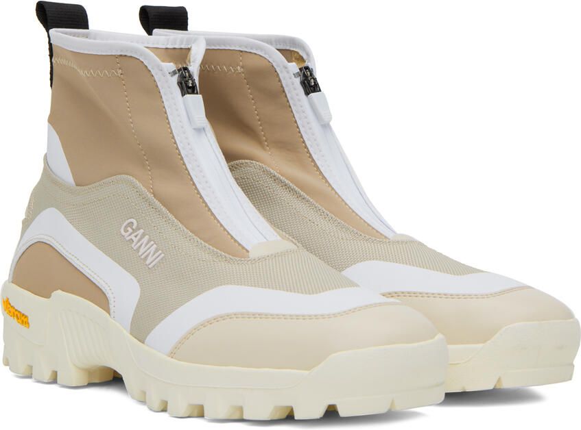 GANNI Beige Performance Sneakers - Picture 2