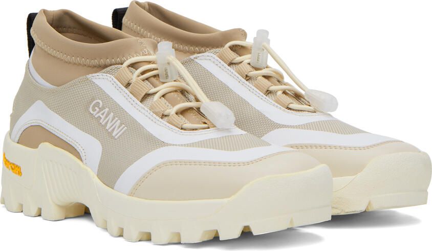 GANNI Beige Performance Sneakers - Picture 2