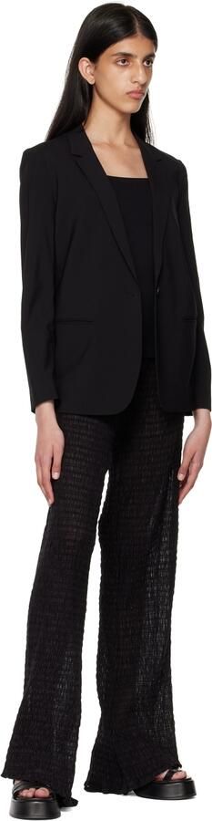 GANNI Black Chunky Heeled Sandals - Picture 5