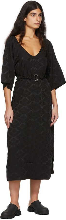 GANNI Black City Slippers - Picture 4