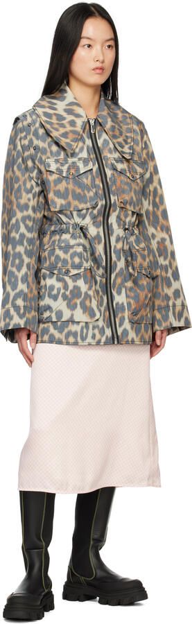 GANNI Black Cleated High Chelsea Boots - Picture 9