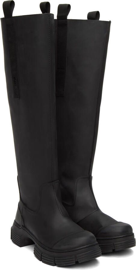 GANNI Black Country Chelsea Boots - Picture 5
