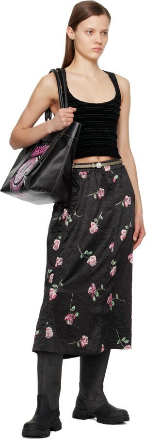 GANNI Black Country Chelsea Boots - Picture 8