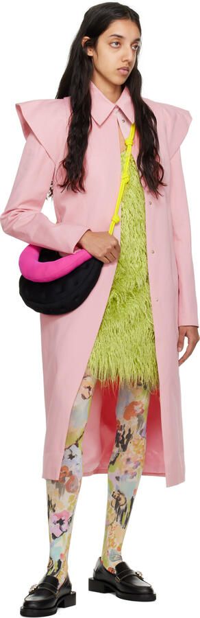 GANNI Black Embellished Loafers - Picture 4