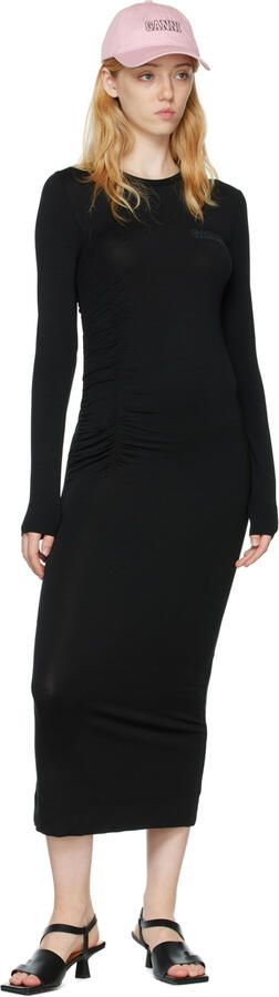 GANNI Black Strappy Heeled Sandals - Picture 4