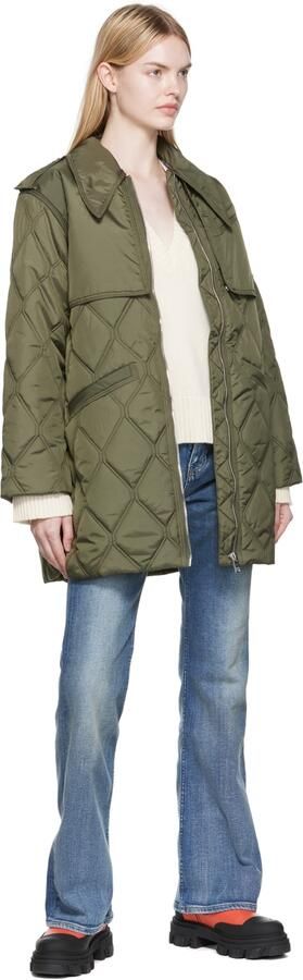 GANNI Red Chelsea Ankle Boots - Picture 4