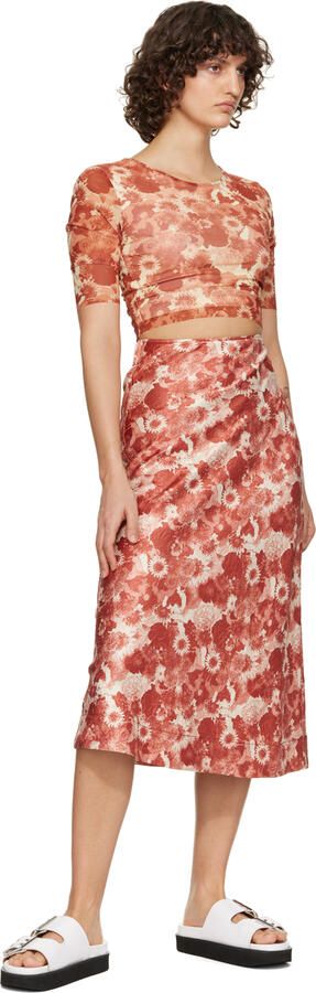 GANNI White Wide Chunky Sandals - Picture 4