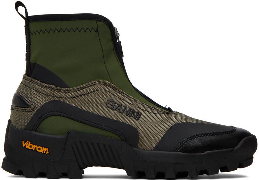 GANNI Green Performance Sneakers