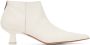 GANNI White Soft Pointy Crop Boots - Thumbnail 1
