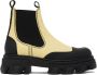 GANNI Yellow Chelsea Ankle Boots - Thumbnail 1
