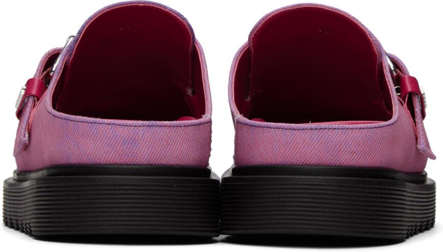 GCDS Pink Bleached Mules