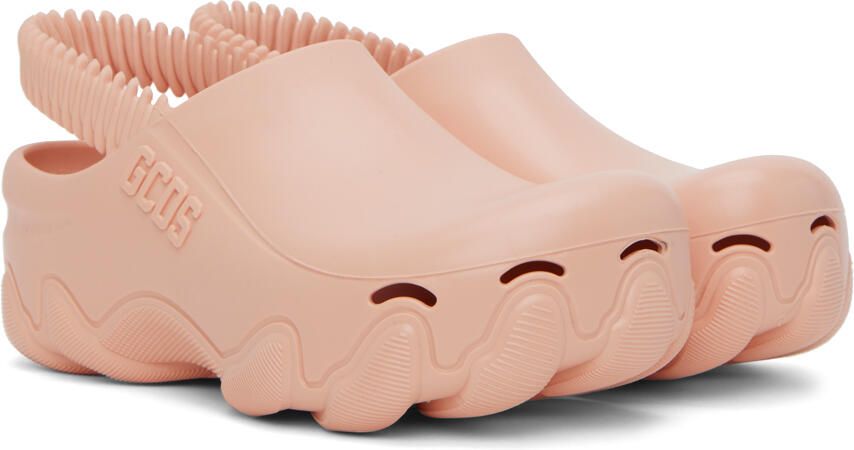 GCDS Pink Ibex Clogs - Picture 2
