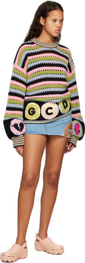 GCDS Pink Ibex Clogs - Picture 4