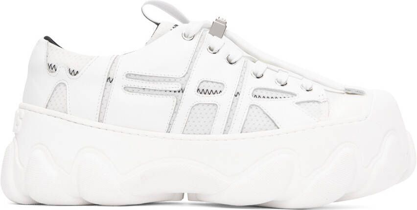 GCDS White IBEX Sneakers