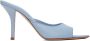 GIABORGHINI Blue Pernille Teisbaek Edition Perni 04 Heeled Mules - Thumbnail 1