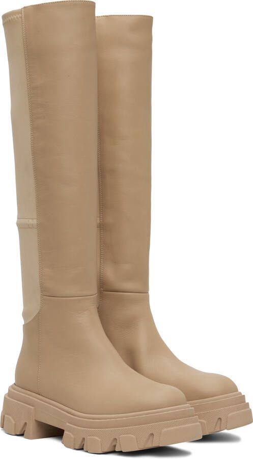 GIABORGHINI Beige Gia 12 Boots